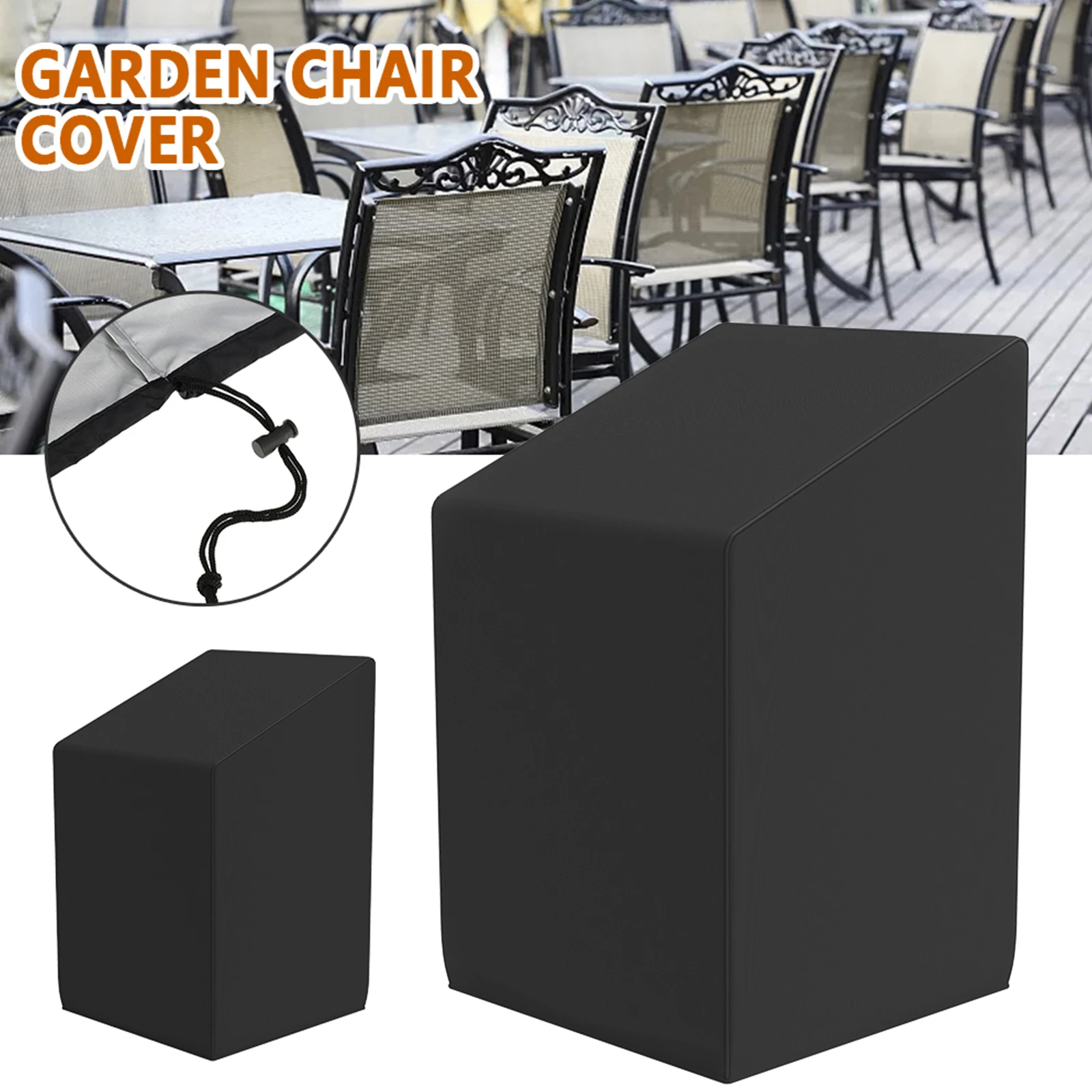Outdoor Furniture Upholstery Near Me - Copertura antipolvere per sedia impilata con