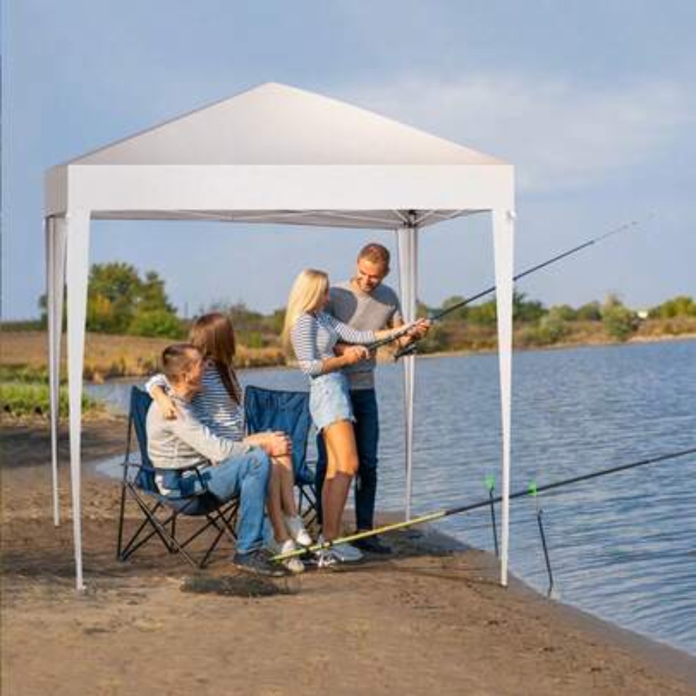 Gazebo Pop Up - Tenda a baldacchino pop-up 6,5x6,5 piedi,