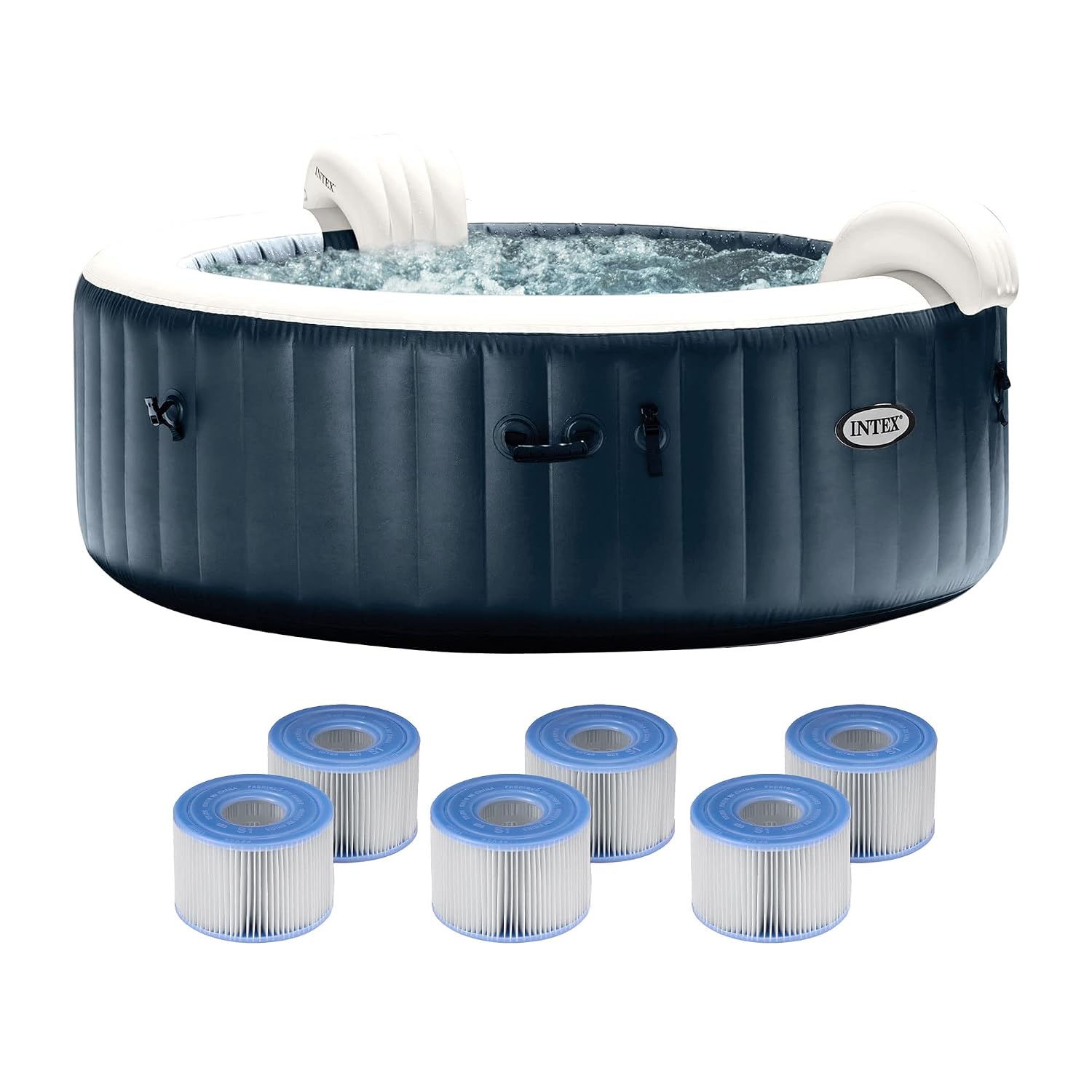 Inflatable Hot Tub - PureSpa Plus Vasca Idromassaggio Gonfiabile Portatile