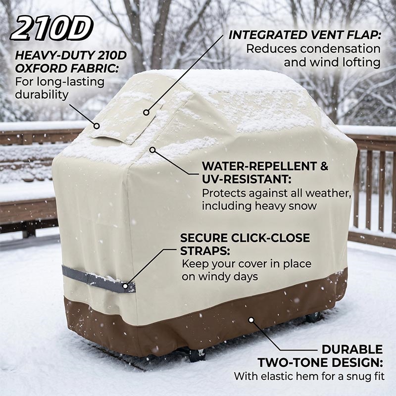 Outdoor Furniture Upholstery Near Me - Copertura per barbecue a gas 210D
