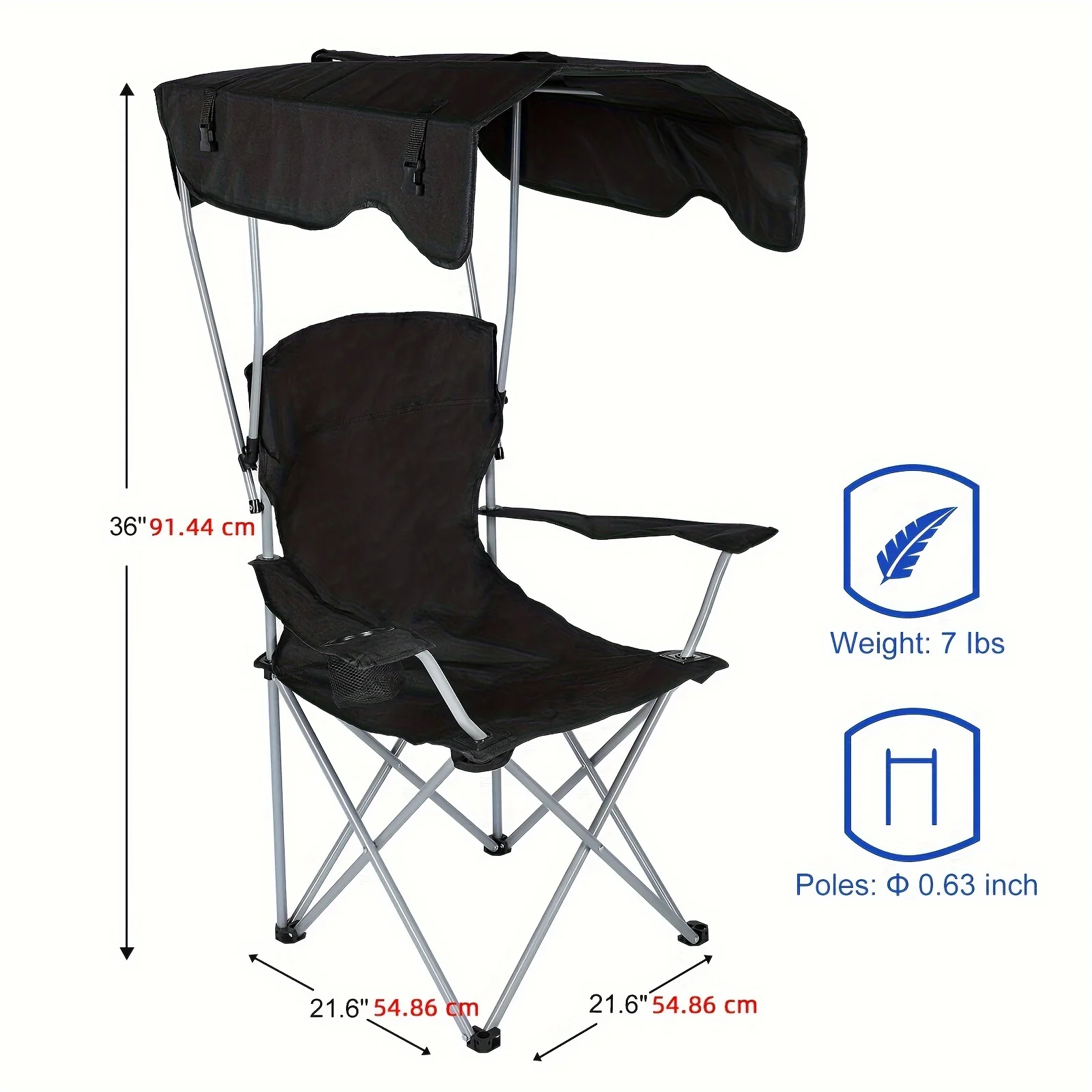 Outdoor Furniture Diy Plans - Poltrona lounge a baldacchino con parasole