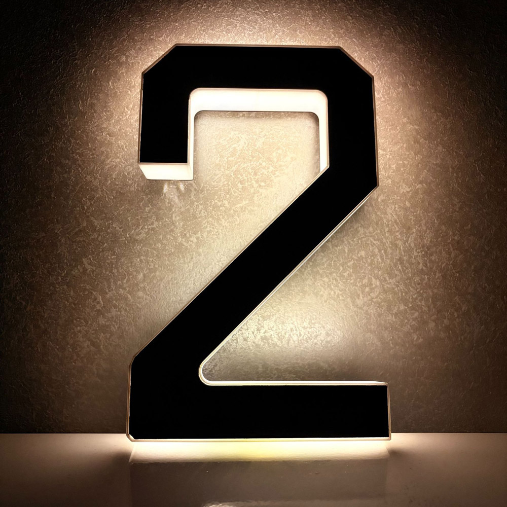 Outdoor Furniture Hotel - Numeri Civici Solari Luminosi da 23