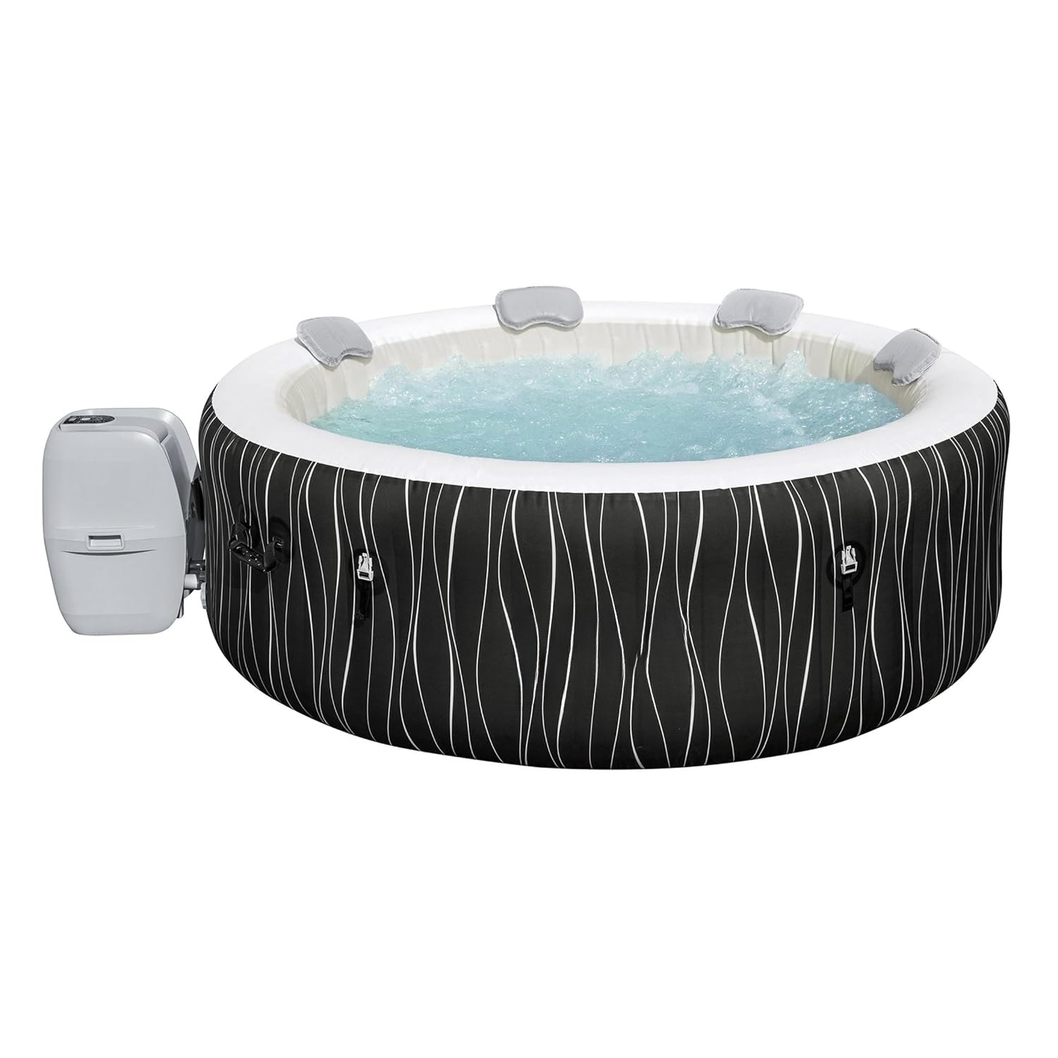 Inflatable Hot Tub - Vasca Idromassaggio Gonfiabile Rotonda per 4-6