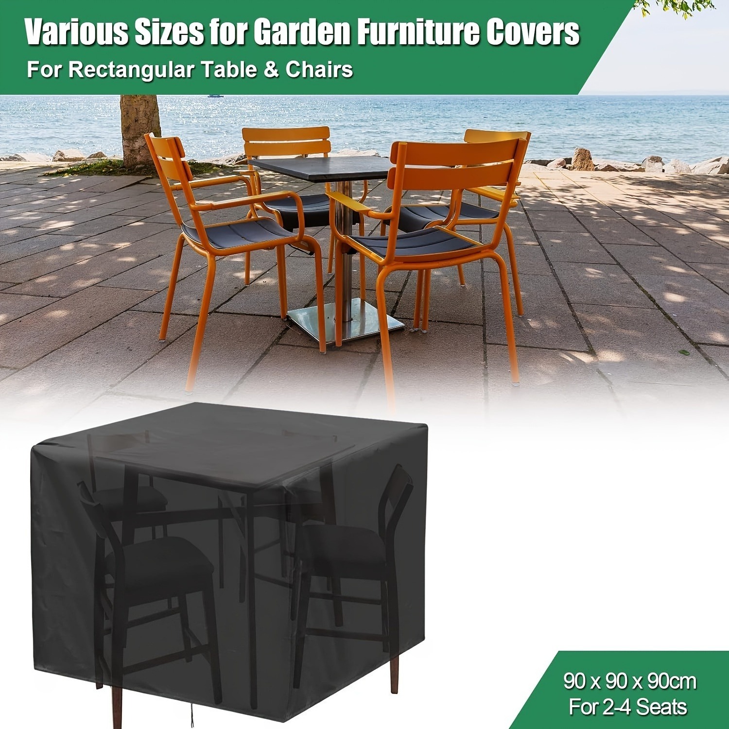 Outdoor Furniture With Covers - Copertura per Mobili da Giardino Resistente