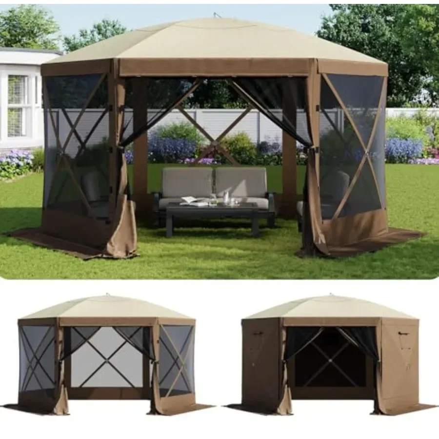 Gazebo Pop Up - Tenda Pop-Up a 6 Lati, Gazebo