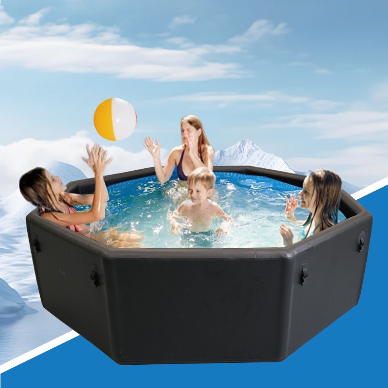 Inflatable Hot Tub - Vasca Idromassaggio Gonfiabile Portatile Pieghevole in