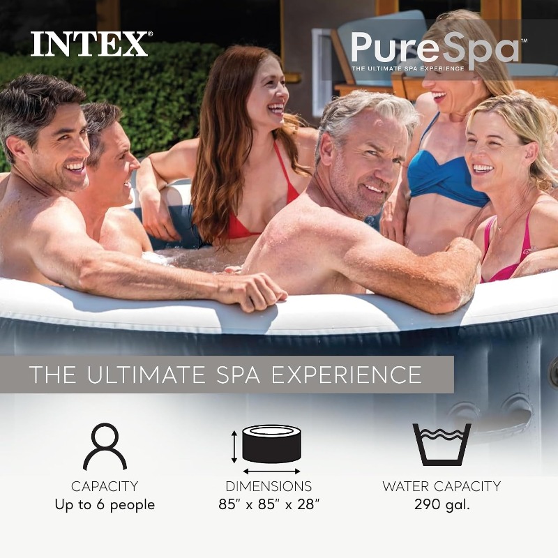 PureSpa Plus Vasca Idromassagg - Inflatable Hot Tub recensione e prezzo