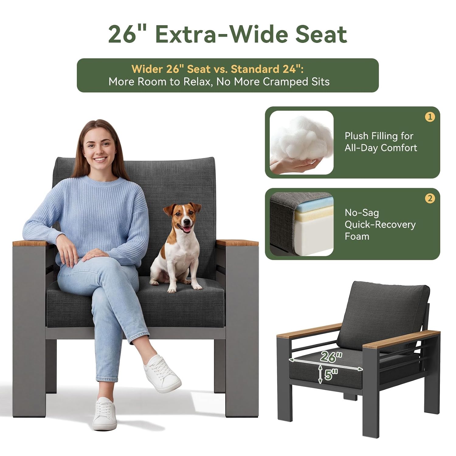 Set di Mobili da Giardino, Arr - Outdoor Furniture Ideas recensione e prezzo