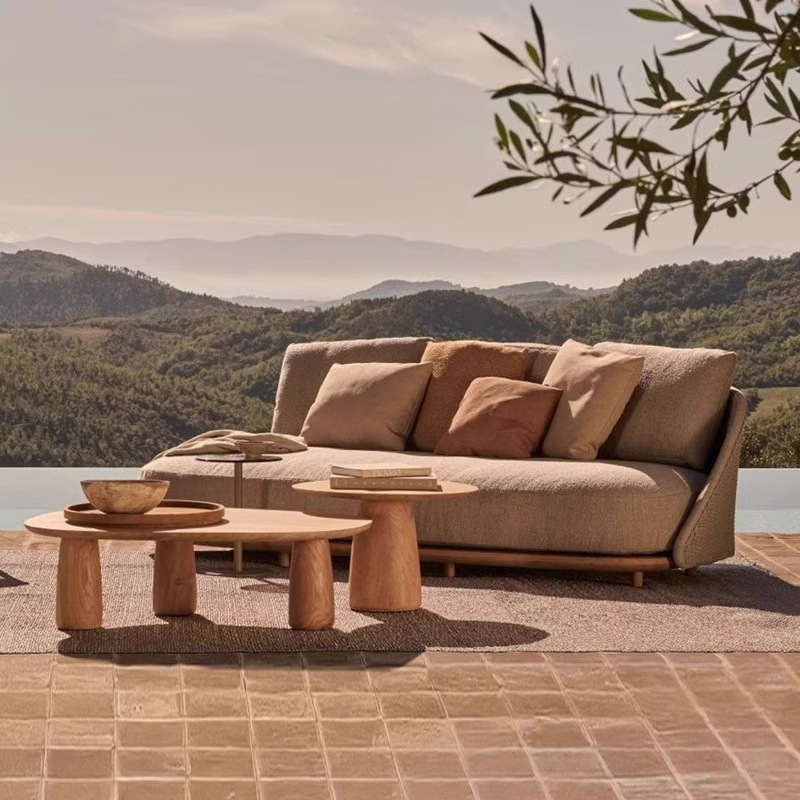 Divano da esterno in teak nord - Outdoor Furniture Hotel recensione e prezzo