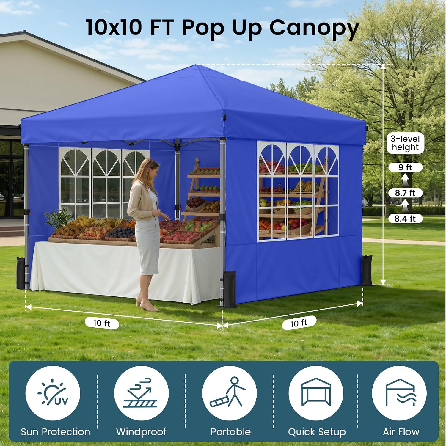 Tenda a baldacchino pop-up 10x - Gazebo Pop Up recensione e prezzo