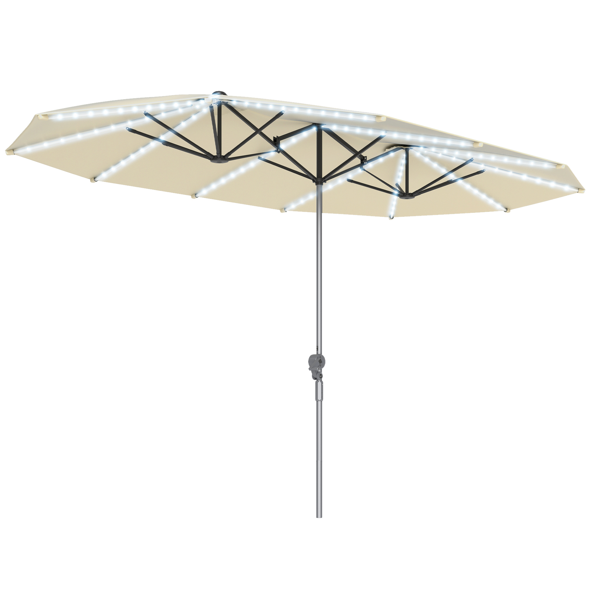 Ombrellone da Patio da 4,5 m c - Outdoor Furniture With Umbrella recensione e prezzo
