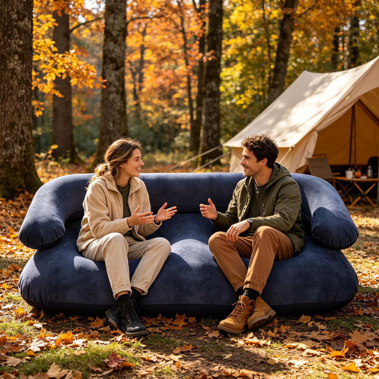 Divano Gonfiabile Doppio a Due - Outdoor Furniture Lounge recensione e prezzo