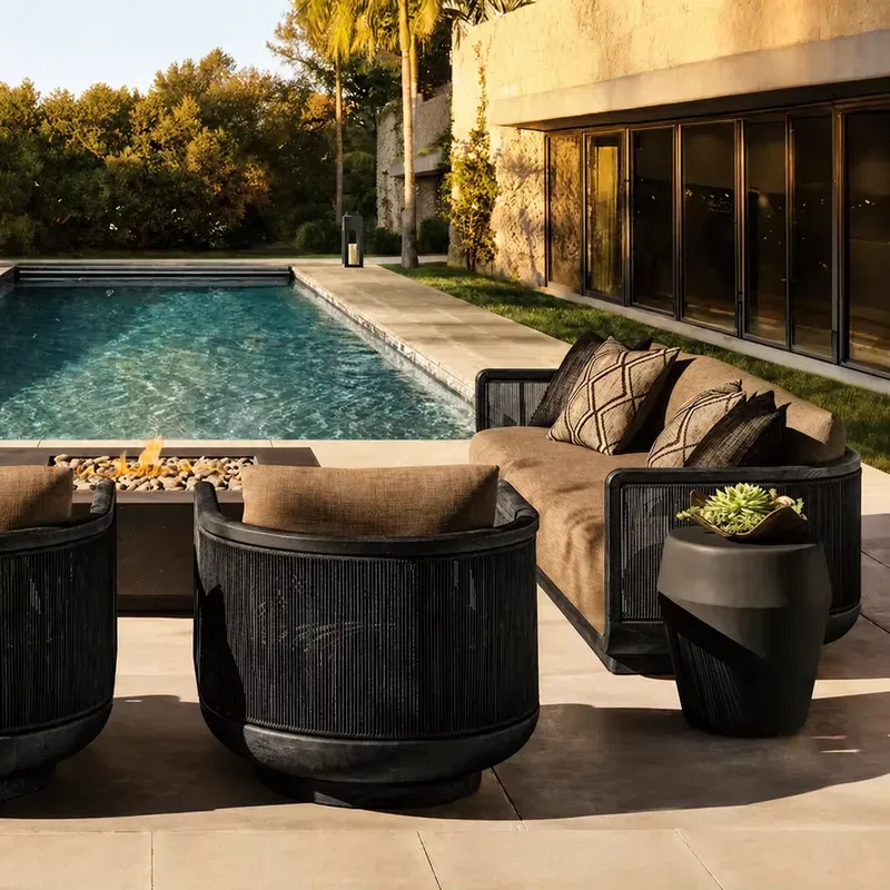 Set di Divani da Giardino in T - Outdoor Furniture Hotel recensione e prezzo
