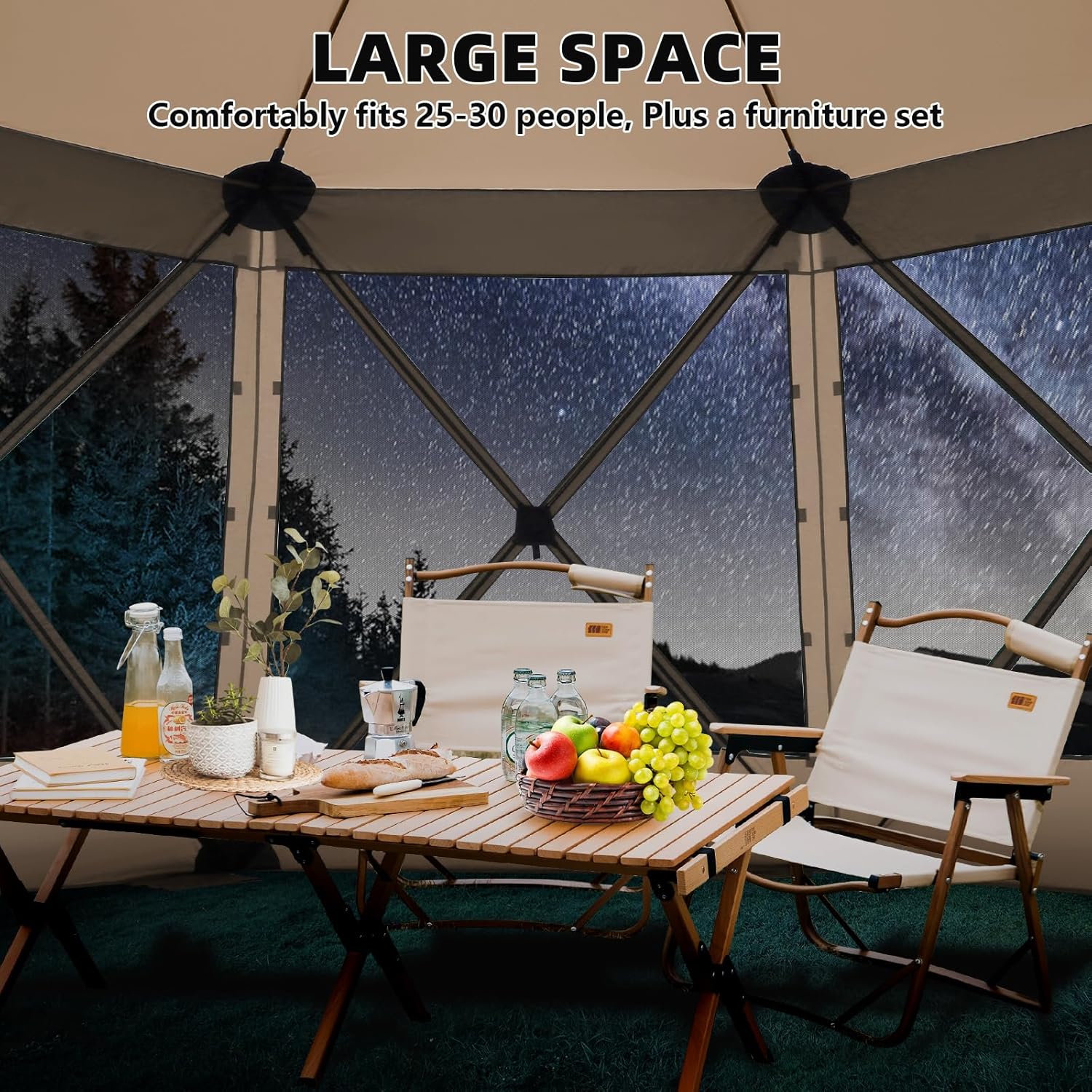 Gazebo Pop-Up 15x15 con Zanzar - Gazebo Pop Up recensione e prezzo
