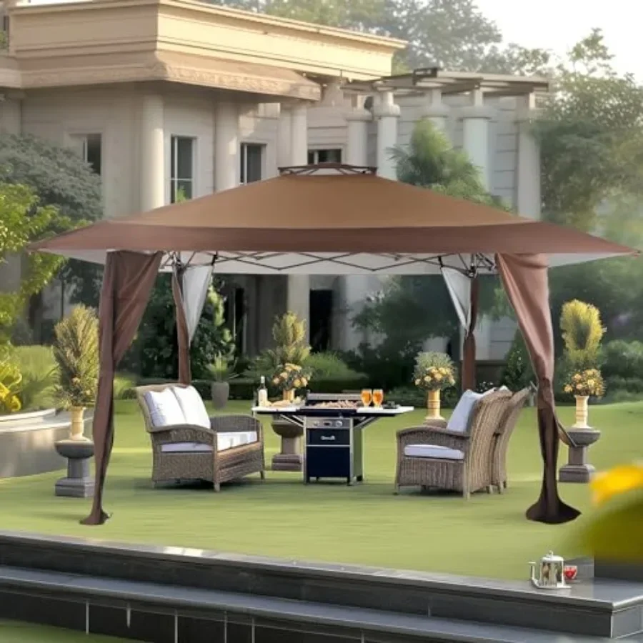 Gazebo Parasole Anti-UV 13'x13 - Gazebo Pop Up recensione e prezzo