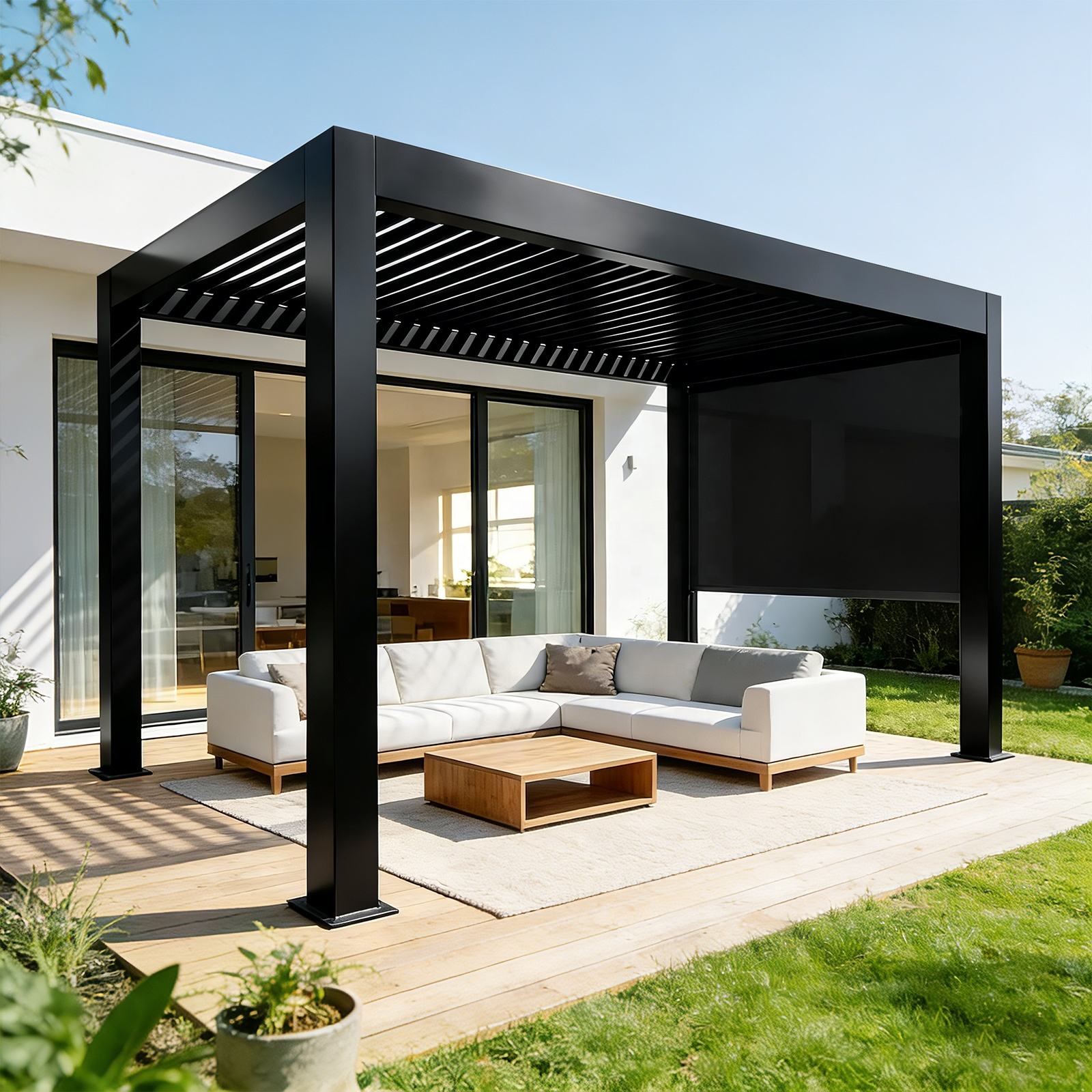 Pergola in Alluminio alla Moda - Outdoor Furniture Ideas recensione e prezzo