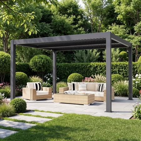 Pergola in Alluminio alla Moda - Outdoor Furniture Ideas recensione e prezzo