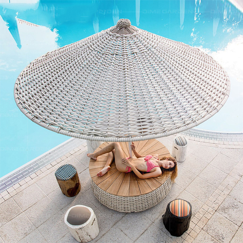 Ombrelloni Moderni in Rattan p - Outdoor Furniture Ideas recensione e prezzo