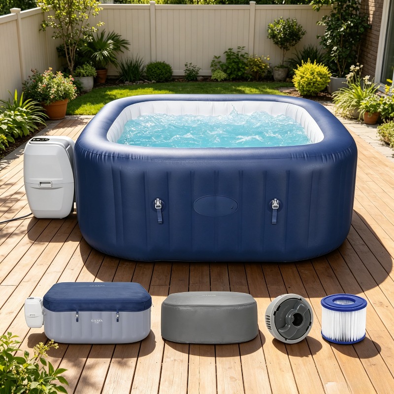 SaluSpa AirJet Vasca Idromassa - Inflatable Hot Tub recensione e prezzo