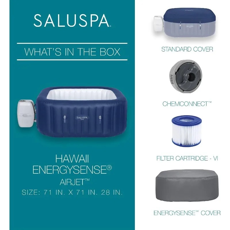 SaluSpa AirJet Vasca Idromassa - Inflatable Hot Tub recensione e prezzo