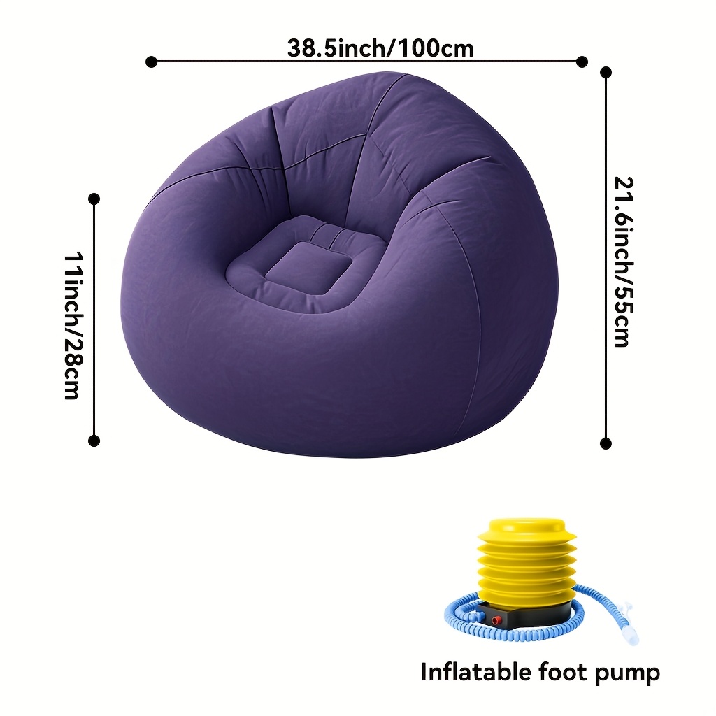 Set di 1 Poltrona Gonfiabile a - Outdoor Furniture Lounge recensione e prezzo