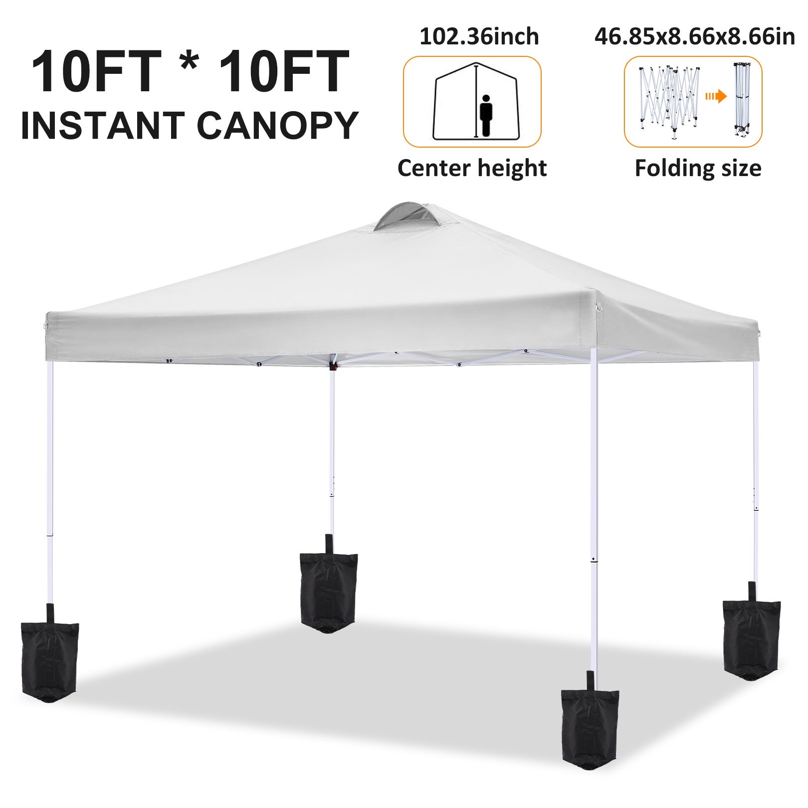 Gazebo Pop-Up 3x3m con 4 Paret - Gazebo Pop Up recensione e prezzo