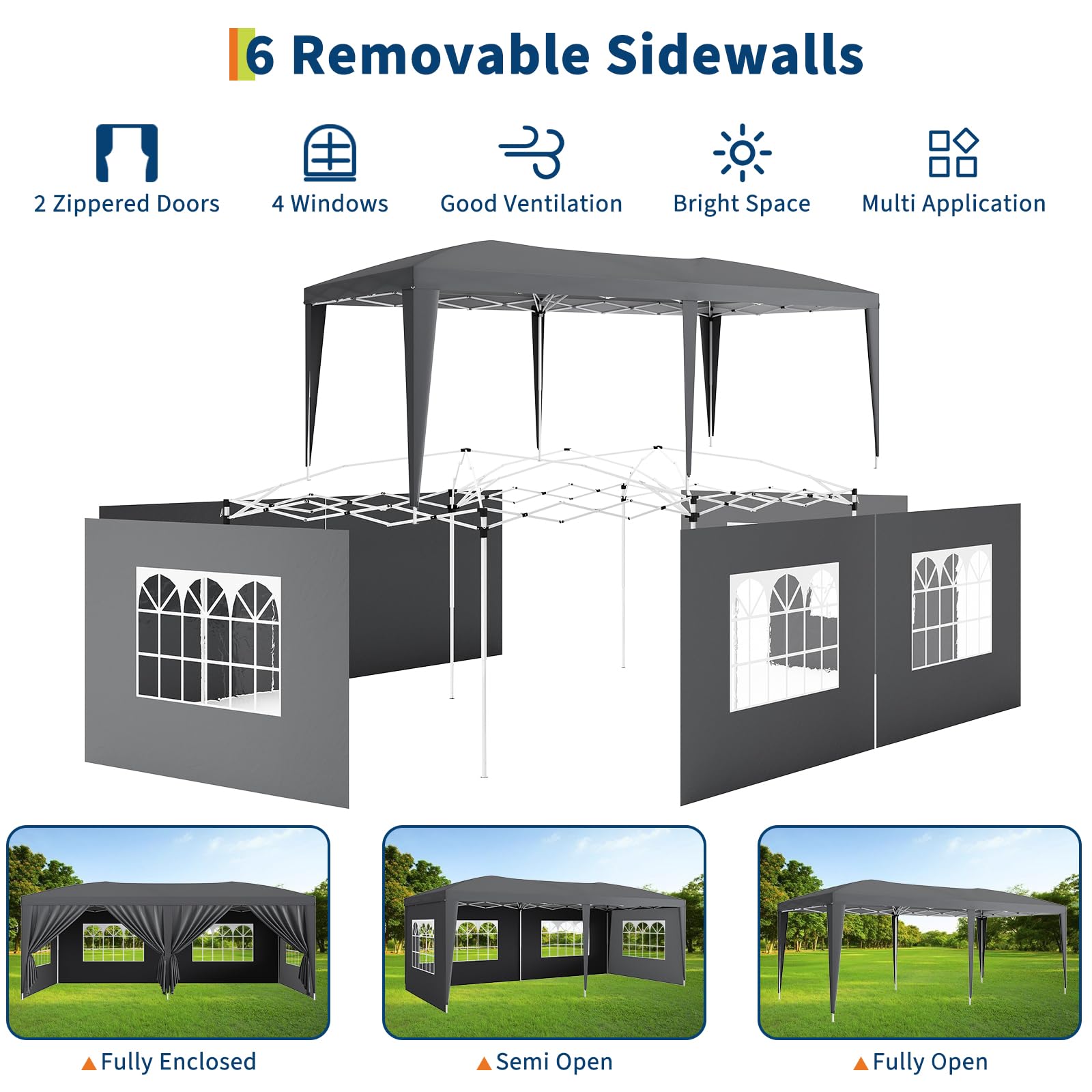 Tenda a baldacchino pop-up 10x - Gazebo Pop Up recensione e prezzo