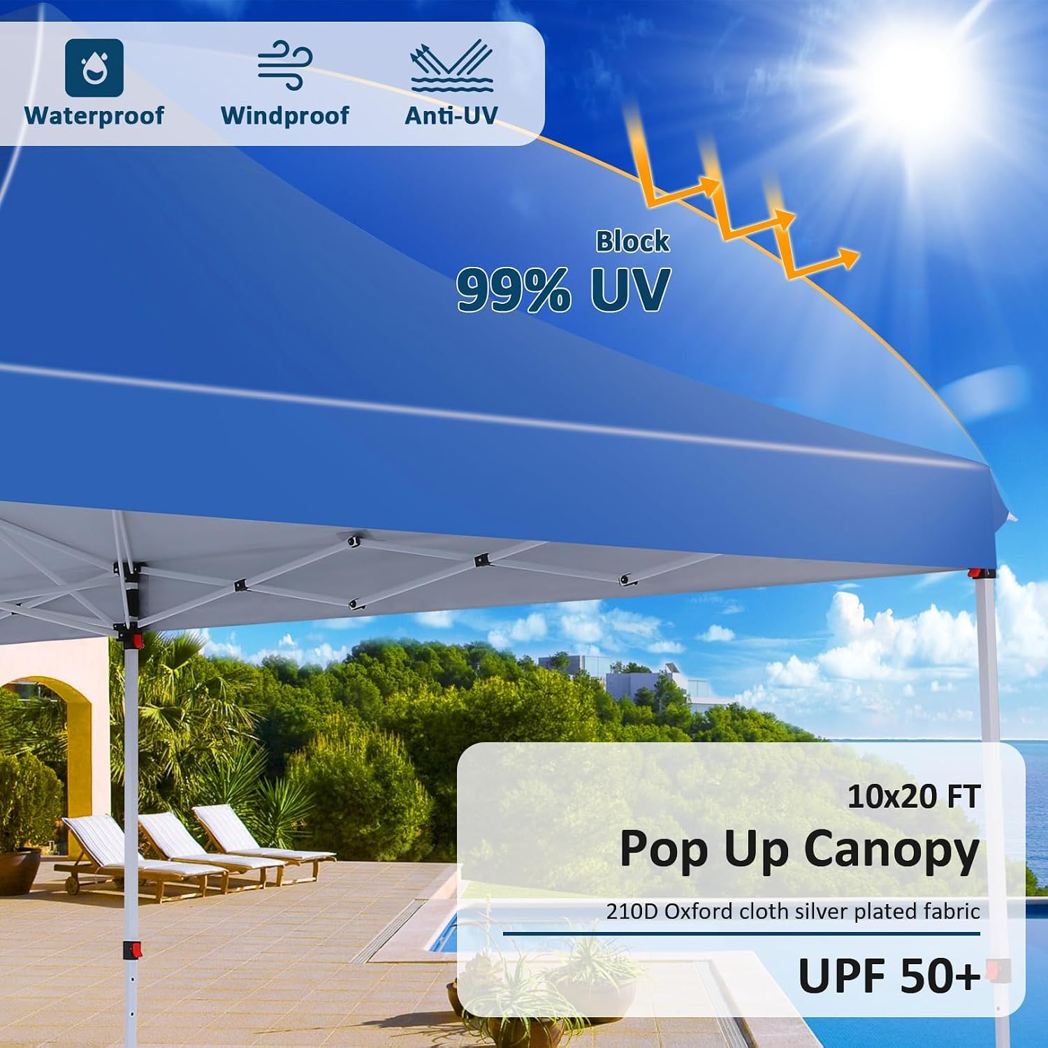 Tenda a Baldacchino Pop-up 10x - Gazebo Pop Up recensione e prezzo