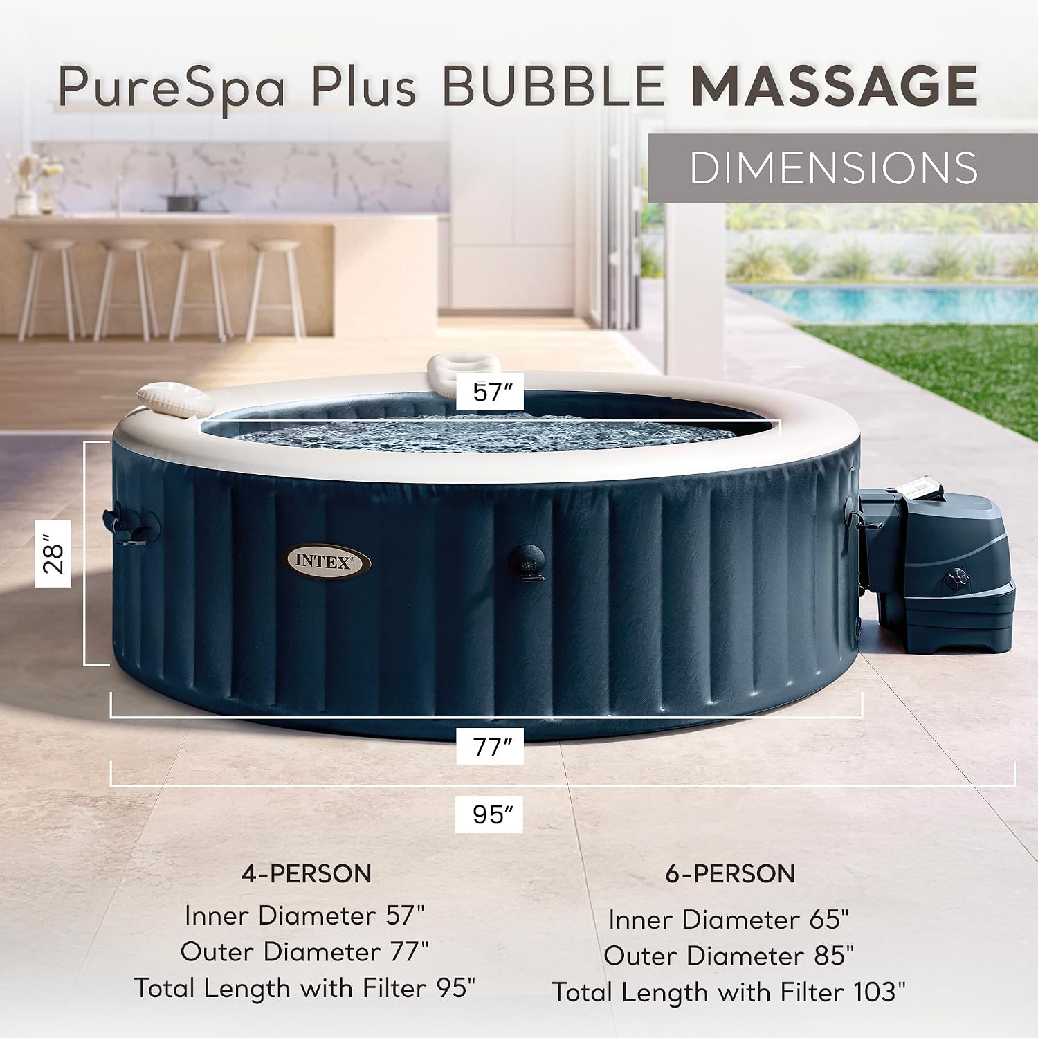 PureSpa Vasca Idromassaggio Go - Inflatable Hot Tub recensione e prezzo