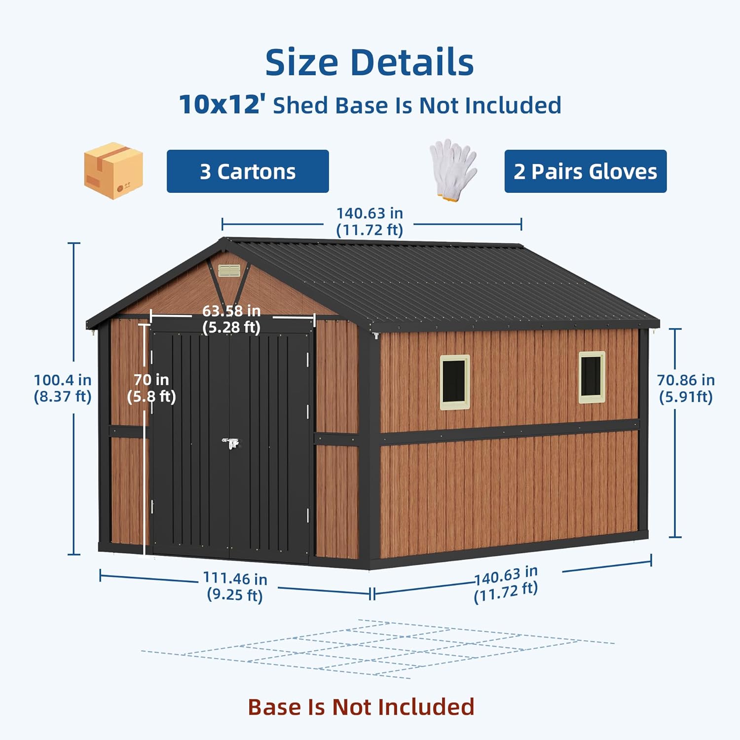 Casetta da Giardino 10x12 FT,  - Outdoor Furniture Ideas recensione e prezzo