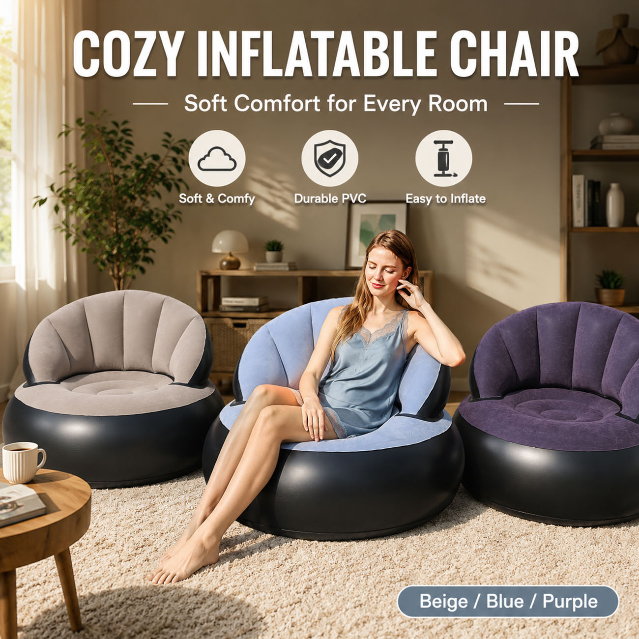 Poltrona gonfiabile per adulti - Outdoor Furniture Lounge recensione e prezzo